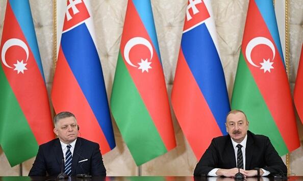 Алиев и Фицо выступили с заявлением для прессы