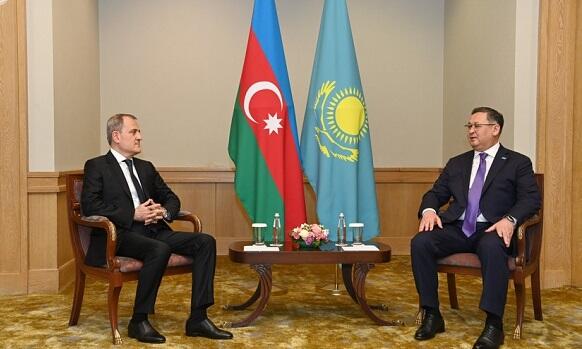 Bayramov met with his Kazakh colleague