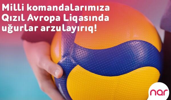 Nar wishes good luck to our national volleyball teams