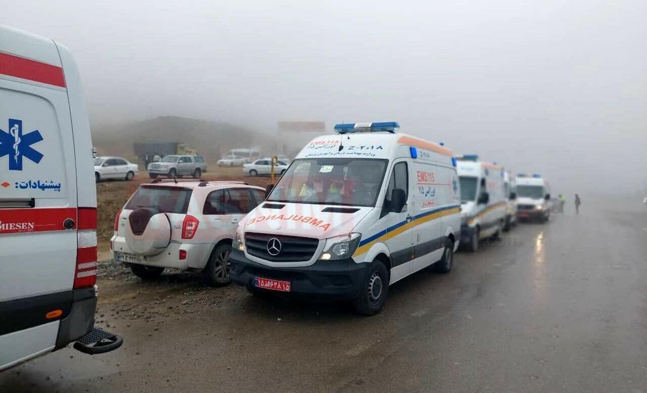 The latest weather conditions in the area of ​​the crash