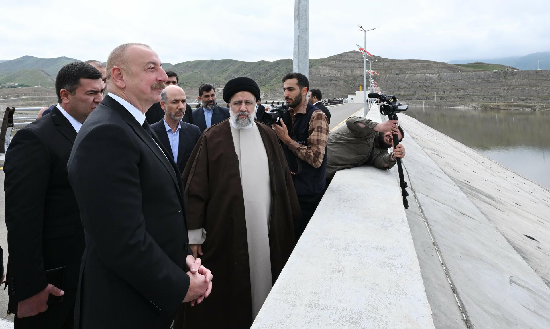 Opening at the border: Ilham Aliyev and Raisi attend