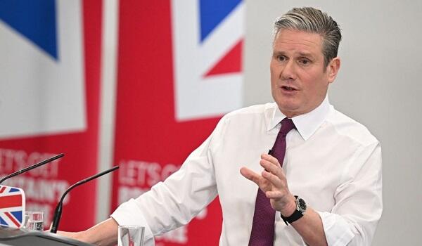 Starmer reacts to Trump's allegation