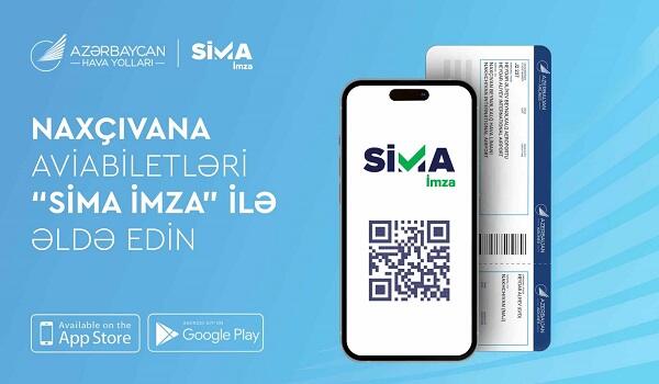 AZAL aviabiletlərin onlayn alışında “SİMA İmza”nı tətbiq edir