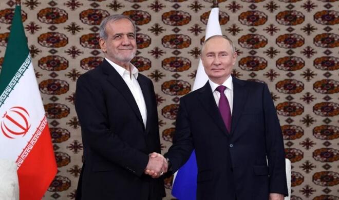 Putin met with Iranian President -