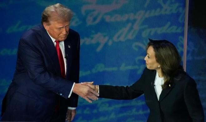 Kamala Harris congratulated Donald Trump