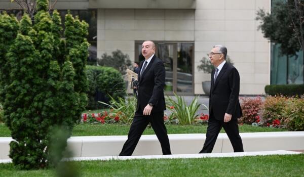 Ilham Aliyev visits new park in Nasimi district -