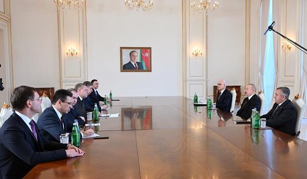 Ilham Aliyev received Igor Babushkin - Photo