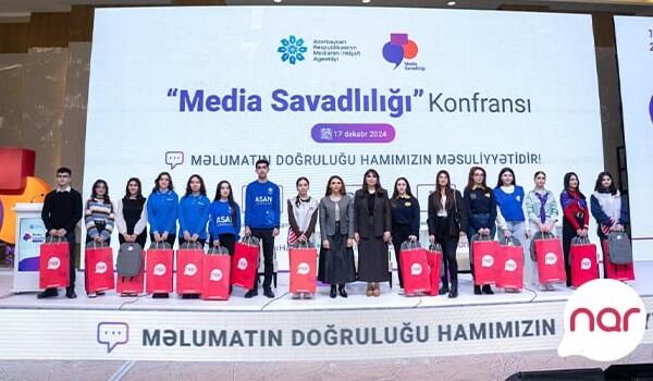 "Nar"ın tərəfdaşlığı ilə “Media Savadlılığı” Konfransı təşkil edildi