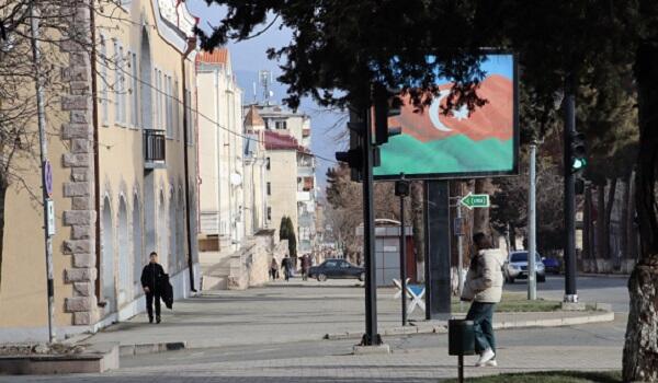 Xankəndinin mərkəzindən yeni - Fotolar