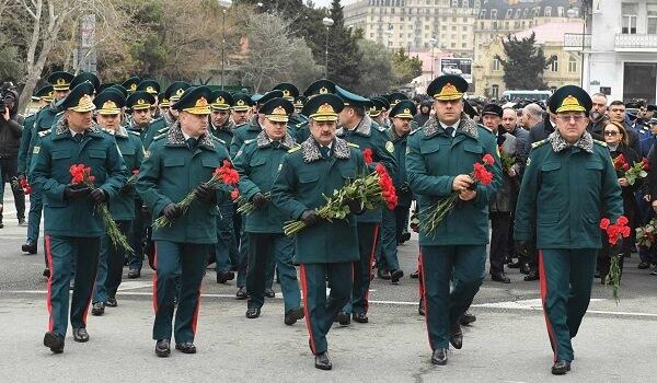 Xocalı soyqırımının 33-cü ildönümünə həsr olunmuş tədbir - Foto