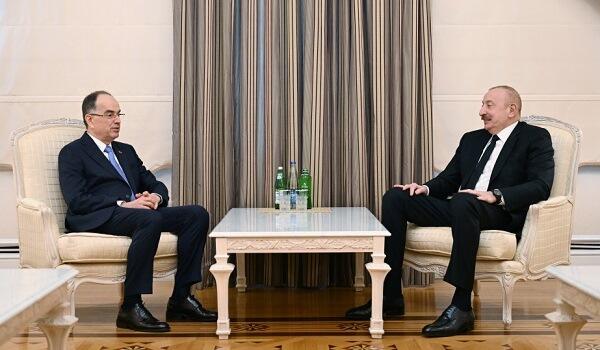 Ilham Aliyev meets Albanian president Bajram Begaj