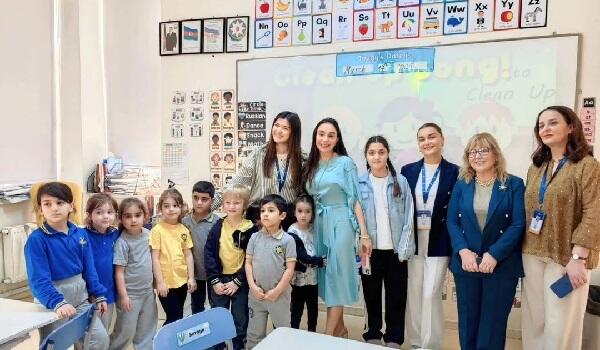 Leyla Aliyeva visits Oxbridge Academy - Photo