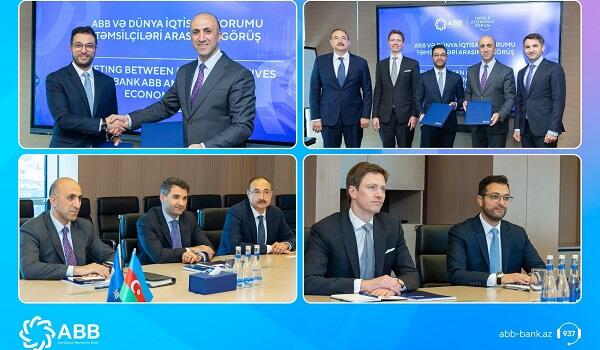 ABB Davos Forumu ilə tərəfdaşlığa başlayır