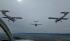 Azerbaijani military pilots conduct training flight -