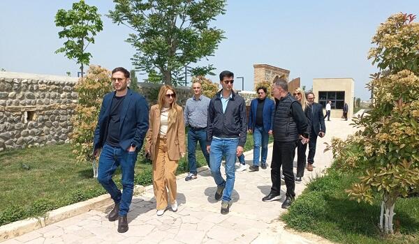 İtaliyalı parlamentarilər Ağdamda - Foto