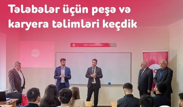 “Nar”ın dəstəyi ilə tələbələr üçün təlimlər keçirildi