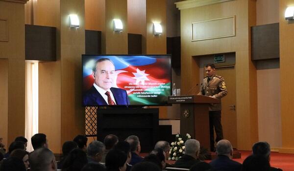 FHN Ulu Öndərlə bağlı tədbir keçirdi - Foto