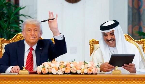 Tramp Dohada 200 milyardlıq saziş imzaladı