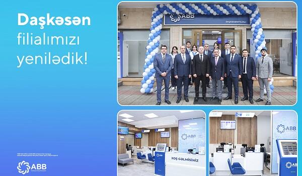 ABB-nin Daşkəsən filialı da yeniləndi!