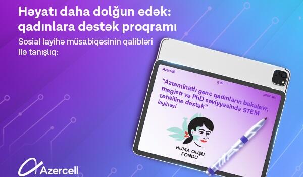 “Qızların STEM-də yüksəlişi” proqramının qalibləri açıqlandı