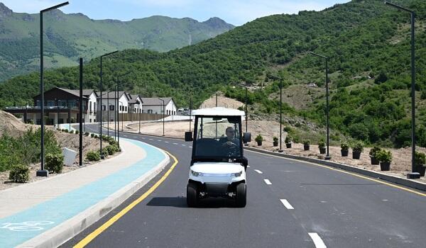 Aliyev attended opening of Lachin Recreation Complex -