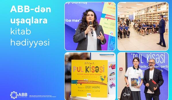 ABB-nin dəstəyi ilə uşaqlar üçün iqtisadiyyat kitabı təqdim edildi