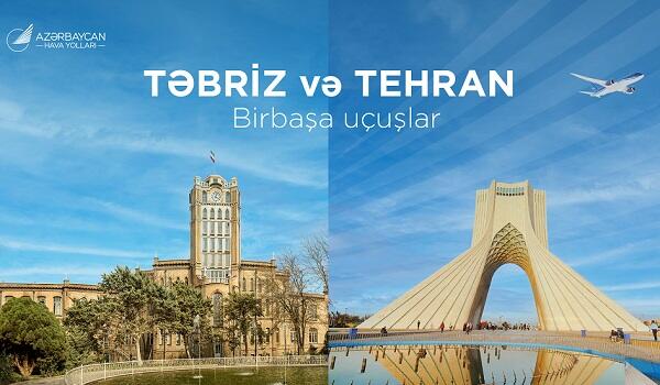 AZAL Təbrizə birbaşa reys açır