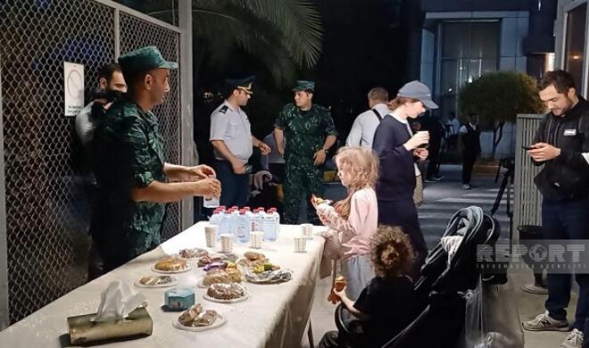 Foreign citizens evacuated from Iran to Azerbaijan