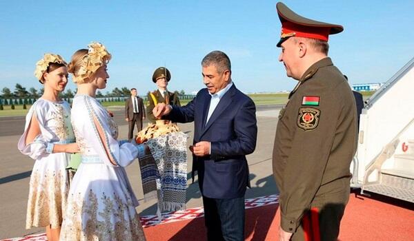 Azerbaijani Defense Minister visits Belarus - Photo