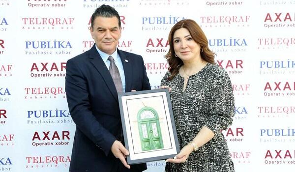 Özdəmir Tokel "Teleqraf" Media Qrupunda oldu