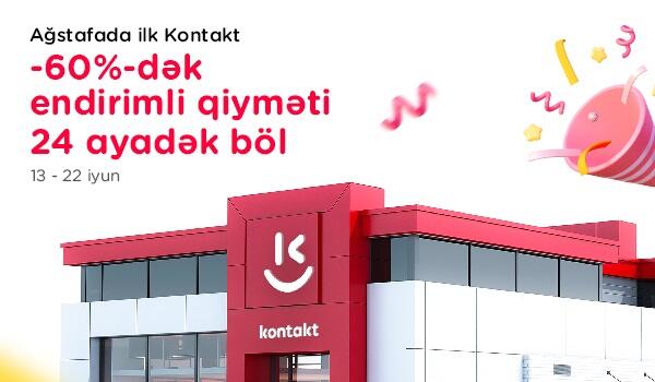 "Kontakt" artıq Ağstafaya gəldi
