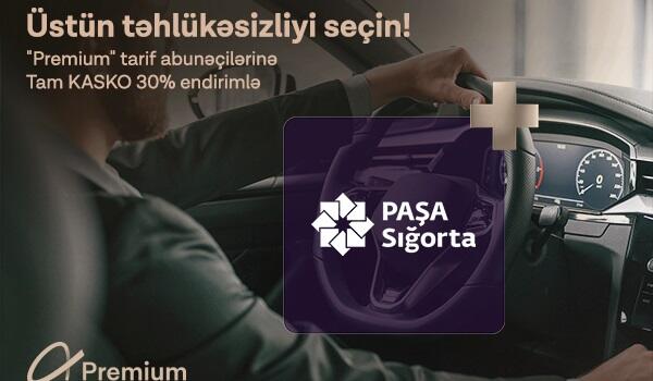 "Azercell"in bu abunəçilərinə "PAŞA Sığorta"dan 30%-lik endirim!