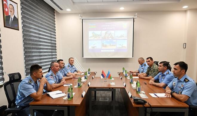 Air force experts from Azerbaijan and Serbia meet