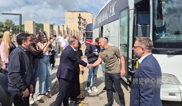 "Qarabağ"ın futbolçuları Şuşada - Foto
