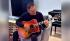 Mədət Quliyev gitarada ifa etdi, mahnı oxudu - Video