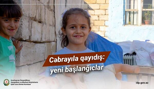 Cəbrayıla qayıdış: yeni başlanğıclar... - Video