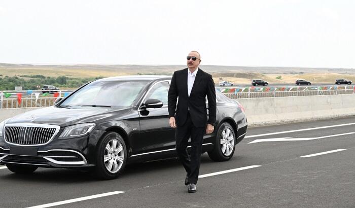 Prezident Əhmədbəyli-Füzuli-Şuşa yolunun açılışında...