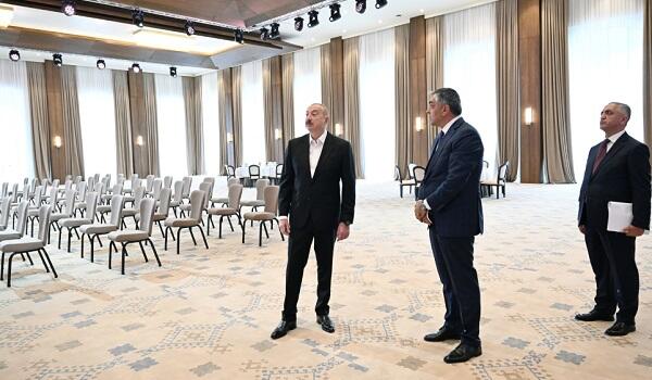 Prezident Xankəndi Konqres Mərkəzinin açılışında