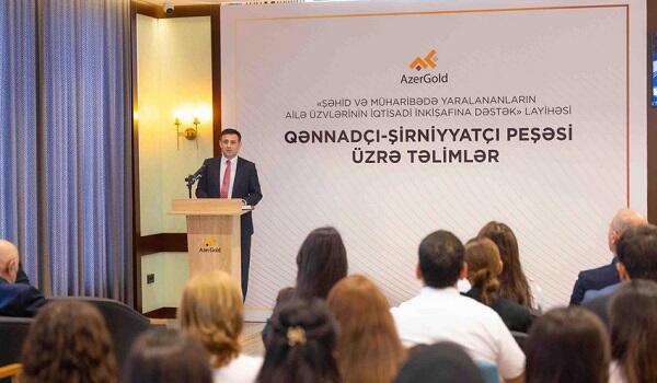 “AzerGold”un daha bir sosial layihəsi uğurla icra edildi