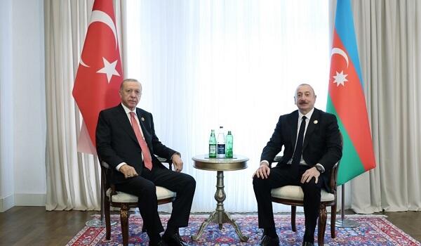 İlham Əliyevlə Ərdoğan arasında görüş keçirildi