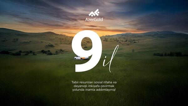 "AzerGold"nin fəaliyyətinin 9-cu ili tamam oldu - Video