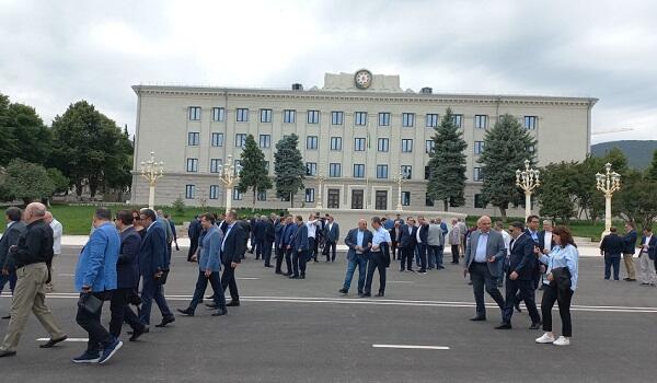 Heads of diplomatic service bodies arrive in Khankendi -