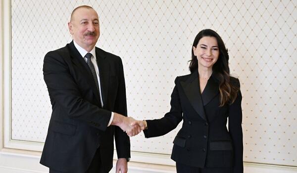 Ilham Aliyev received Mariam Kvrivishvil -