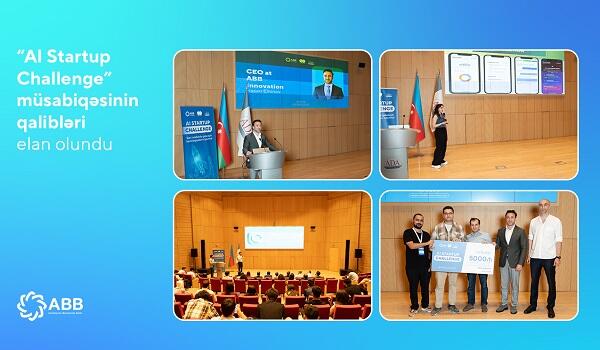“AI Startup Challenge” müsabiqəsinin qalibləri elan olundu