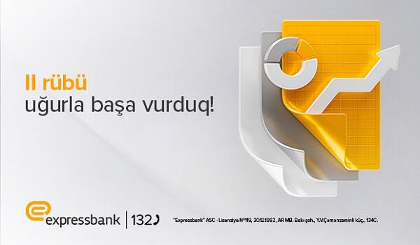 Expressbankın fiziki şəxslər üzrə depozit portfeli 35 milyon manat artıb
