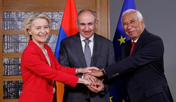Paşinyanın Koşta və Leyenlə “səmimi” görüşü - Foto