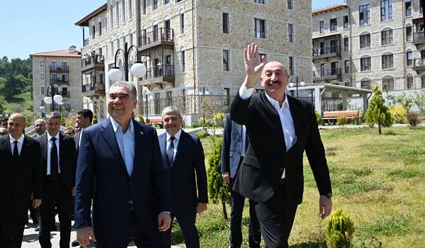 Liderlər Şuşaya getdi