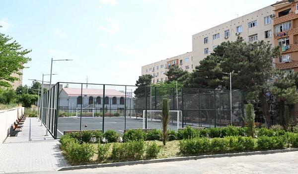Növbəti abad həyət sakinlərin istifadəsinə verildi