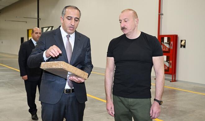 İlham Əliyev Ağdamda açılışlar etdi - Foto