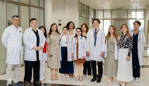 Leyla Əliyeva “Məlhəm Hospital”ında - Foto